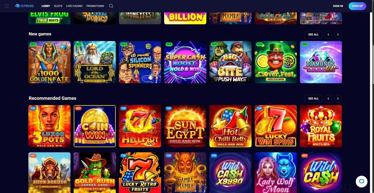 Spinjo Casino Casino
